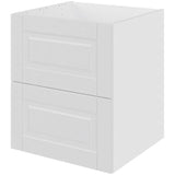 Multi-Living 2 skuffelook Romantik - HQ Vaskeskab 60 cm med 2 skuffer - fuldudtræk