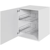 Multi-Living Køkken grydeskab i Romantik underskab H: 70,4 cm D: 60,0 cm - Inklusiv 2 udtræksriste - Bredde: 60 cm