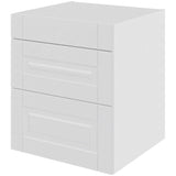 Multi-Living Køkken skuffeskab i Romantik H: 70,4 cm D: 60,0 cm - 3 skuffer fuldtudtræk/softluk - Bredde: 60 cm