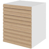 Multi-Living Køkken skuffeskab i S-Line Eg H: 70,4 cm D: 60,0 cm - 3 skuffer fuldtudtræk og softluk - Bredde: 60 cm