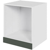 Multi-Living Køkken ovnskab i Cibo Verde 120 H: 70,4 cm D: 60,0 cm B: 60 cm - med skuffe, deludtræk og softluk - til indbygningsovn