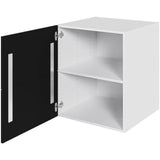 Multi-Living Køkken hyldeskab i Cibo Nero H: 70,4 cm D: 60,0 cm - Inkluderet løs hylde & skuffe look - Bredde: 60 cm