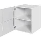 Multi-Living 2 skuffelook Romantik - Hyldeskab 60 cm med hylde og låge