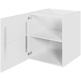 Multi-Living 2 skuffelook Romantik - Vaskeskab 60 cm med affaldsstativ og låge