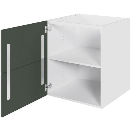 Multi-Living Køkken vaskeskab i Cibo Verde 120 H: 70,4 cm D: 60,0 cm - Inkluderet affaldsstativ & skuffe look - Bredde: 60 cm