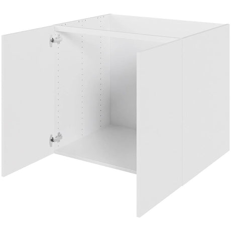 Multi-Living Køkken vaskeskab i Malet Hvid Front H: 70,4 cm D: 60,0 cm - Inklusiv affaldsstativ - Bredde: 80 cm