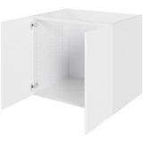 Multi-Living Vaskeskab i Cibo Bianco 120 H: 70,4 cm D: 60,0 cm  - Inklusiv affaldsstativ - Bredde: 80 cm