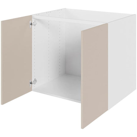 Multi-Living Køkken vaskeskab i Cibo Sabbia H: 70,4 cm D: 60,0 cm - Inklusiv affaldsstativ - Bredde: 80 cm