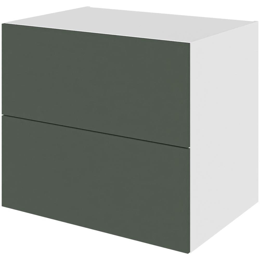 Multi-Living Køkken HQ skuffeskab i Cibo Verde 120 H: 70,4 cm D: 60,0 cm B: 80 cm - med 2 skuffer, fuldudtræk og softluk