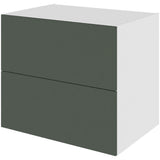 Multi-Living Køkken HQ skuffeskab i Cibo Verde 120 H: 70,4 cm D: 60,0 cm B: 80 cm - med 2 skuffer, fuldudtræk og softluk