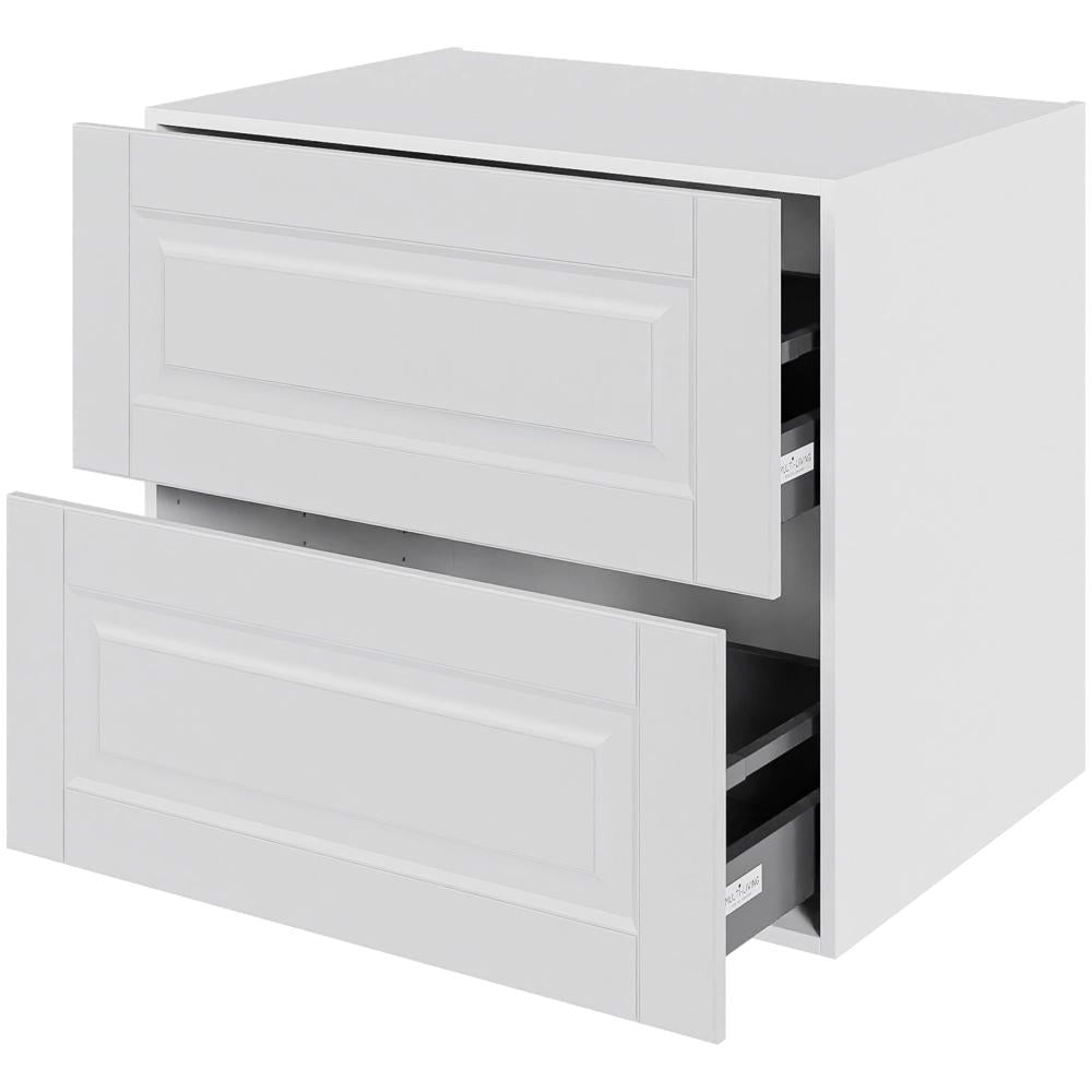 Multi-Living 2 skuffelook Romantika - HQ skuffeskab 80 cm med 2 skuffer - fuldudtræk