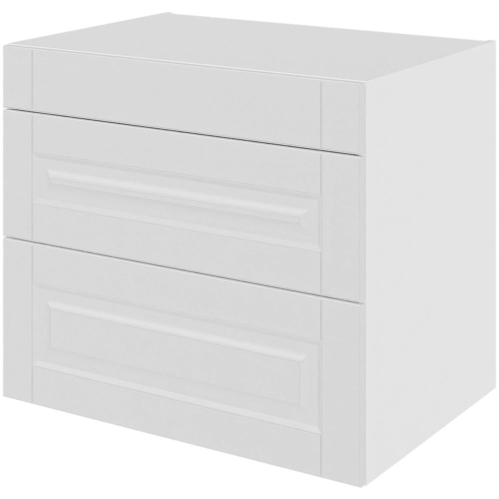 Multi-Living Køkken skuffeskab i Romantik H: 70,4 cm D: 60,0 cm - 3 skuffer fuldtudtræk/softluk - Bredde: 80 cm