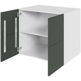 Multi-Living Køkken hyldeskab i Cibo Verde 120 H: 70,4 cm D: 60,0 cm - Inkluderet løs hylde & skuffe look - Bredde: 80 cm