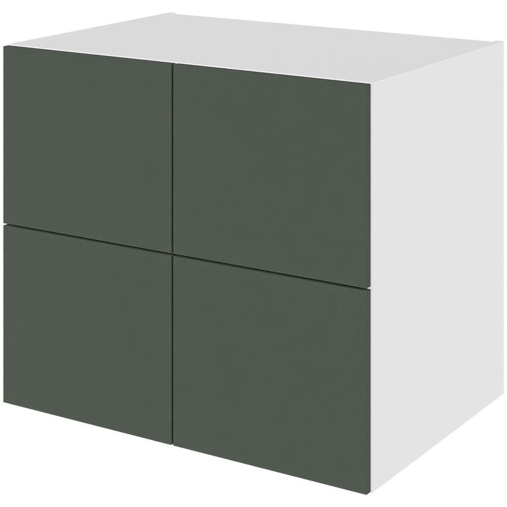 Multi-Living Køkken hyldeskab i Cibo Verde 120 H: 70,4 cm D: 60,0 cm - Inkluderet løs hylde & skuffe look - Bredde: 80 cm