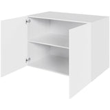 Multi-Living Køkken hyldeskab i Cibo Bianco 129 H: 70,4 cm D: 60,0 cm - 2 låger inklusiv 1 hylde - Bredde: 100 cm