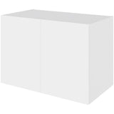 Multi-Living Køkken hyldeskab i Cibo Bianco 129 H: 70,4 cm D: 60,0 cm - 2 låger inklusiv 1 hylde - Bredde: 100 cm