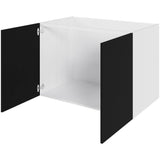 Multi-Living Køkken vaskeskab i Cibo Nero H: 70,4 cm D: 60,0 cm - Inklusiv affaldsstativ - Bredde: 100 cm