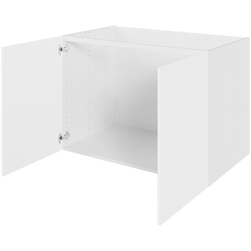 Multi-Living Vaskeskab i Cibo Bianco 120 H: 70,4 cm D: 60,0 cm  - Inklusiv affaldsstativ - Bredde: 100 cm