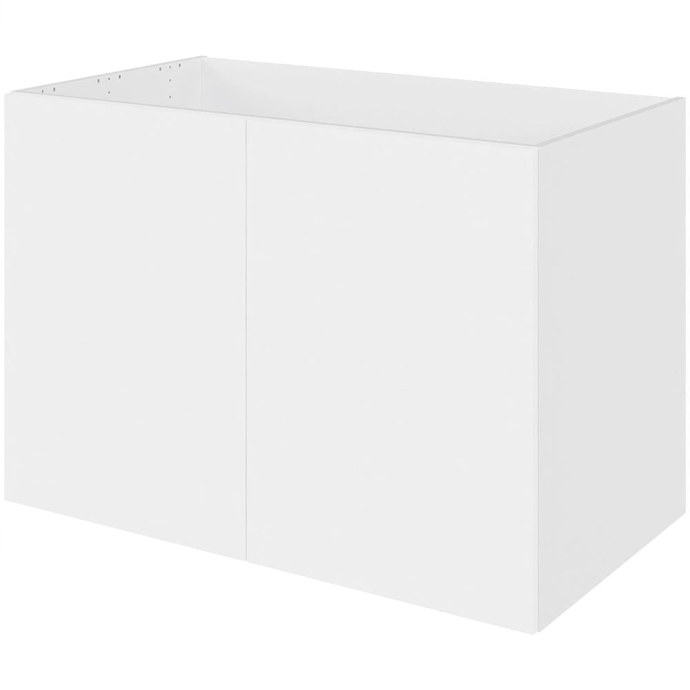 Multi-Living Vaskeskab i Cibo Bianco 120 H: 70,4 cm D: 60,0 cm  - Inklusiv affaldsstativ - Bredde: 100 cm