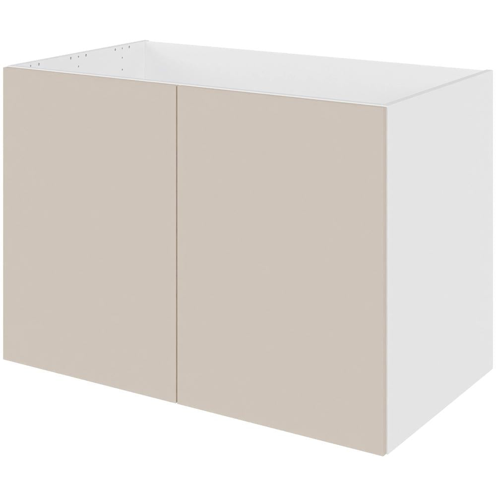 Multi-Living Køkken vaskeskab i Cibo Sabbia H: 70,4 cm D: 60,0 cm - Inklusiv affaldsstativ - Bredde: 100 cm