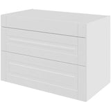 Multi-Living Køkken skuffeskab i Romantik H: 70,4 cm D: 60,0 cm - 3 skuffer fuldtudtræk/softluk - Bredde: 100 cm