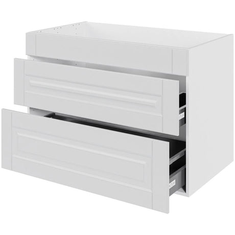 Multi-Living Køkken vaskeskab i Romantik H: 70,4 cm D: 60,0 cm - Fuldudtræk/softluk - Bredde: 100 cm