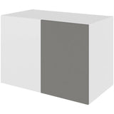 Multi-Living Køkken hjørneskab i Cibo Grigio H: 70,4 cm D: 60,0 cm - i låge inklusiv 2 x 1/2 karrusel - Bredde: 100 cm