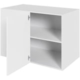 Multi-Living Køkken Hjørneskab i Cibo Bianco 129 H: 70,4 cm D: 60,0 cm B: 100 cm - inklusiv 1 låge, 1 hylde samt blændstykke