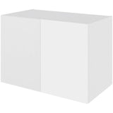 Multi-Living Køkken Hjørneskab i Cibo Bianco 129 H: 70,4 cm D: 60,0 cm B: 100 cm - inklusiv 1 låge, 1 hylde samt blændstykke