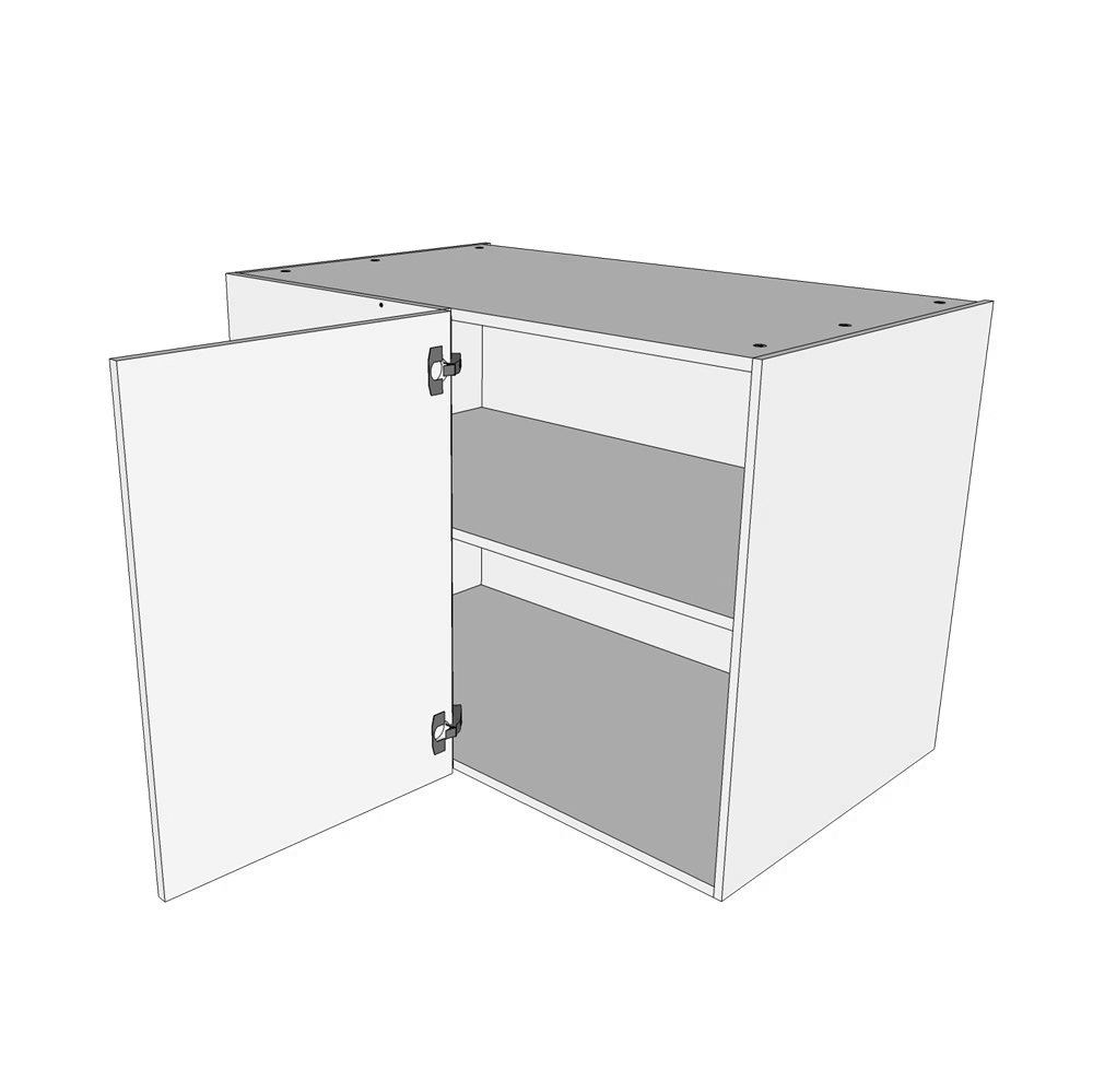 Multi-Living Køkken Hjørneskab i Cibo Verde 120 H: 70,4 cm D: 60,0 cm B: 80 cm - inklusiv 1 låge, 1 hylde samt blændstykke og skuffe-look