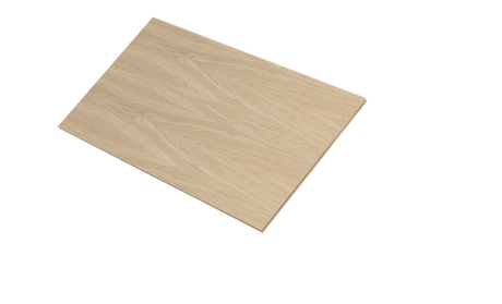 Uni paneler i ubehandlet eg - vælg mellem forskellige størrelser for at sammensætte din væg