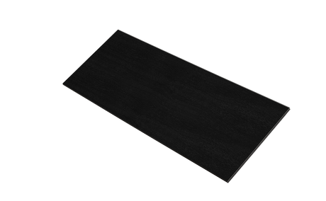 Uni paneler i sort malet og sort kerne - vælg mellem forskellige størrelser for at sammensætte din væg