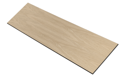 Uni paneler i Natur ubehandlet og sort kerne - vælg mellem forskellige størrelser for at sammensætte din væg