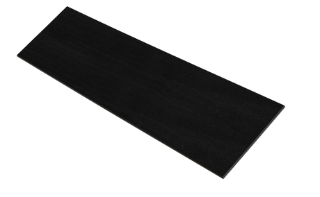 Uni paneler i sort malet og sort kerne - vælg mellem forskellige størrelser for at sammensætte din væg