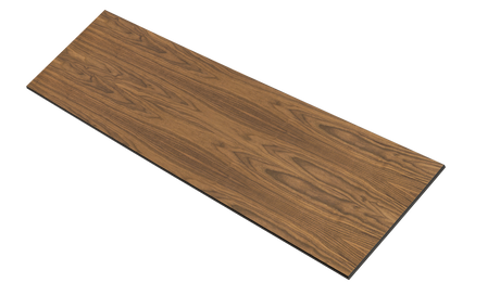 Uni paneler i klar olie med valnødfiner og sort kerne - vælg mellem forskellige størrelser for at sammensætte din væg