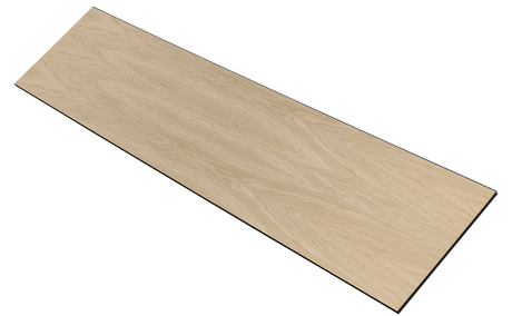 Uni paneler i Natur ubehandlet og sort kerne - vælg mellem forskellige størrelser for at sammensætte din væg