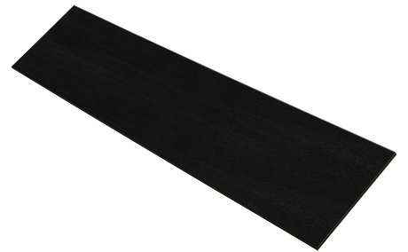 Uni paneler i sort malet og sort kerne - vælg mellem forskellige størrelser for at sammensætte din væg