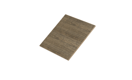 Vælg mellem forskellige olieringer eller malede Uni paneler i almindelig kerne med målene målene 16 × 580 × 600 mm til væg opbygning