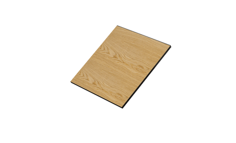 Vælg mellem forskellige olieringer eller malede Uni paneler i sort kerne med målene målene 17 × 580 × 600 mm til væg opbygning