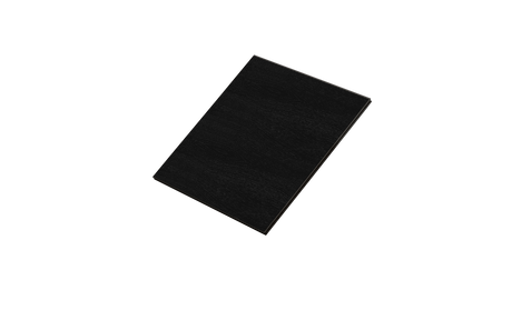 Vælg mellem forskellige olieringer eller malede Uni paneler i sort kerne med målene målene 17 × 580 × 600 mm til væg opbygning