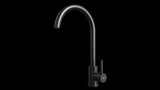 Blandare Universal i SS, matt black, C-pip