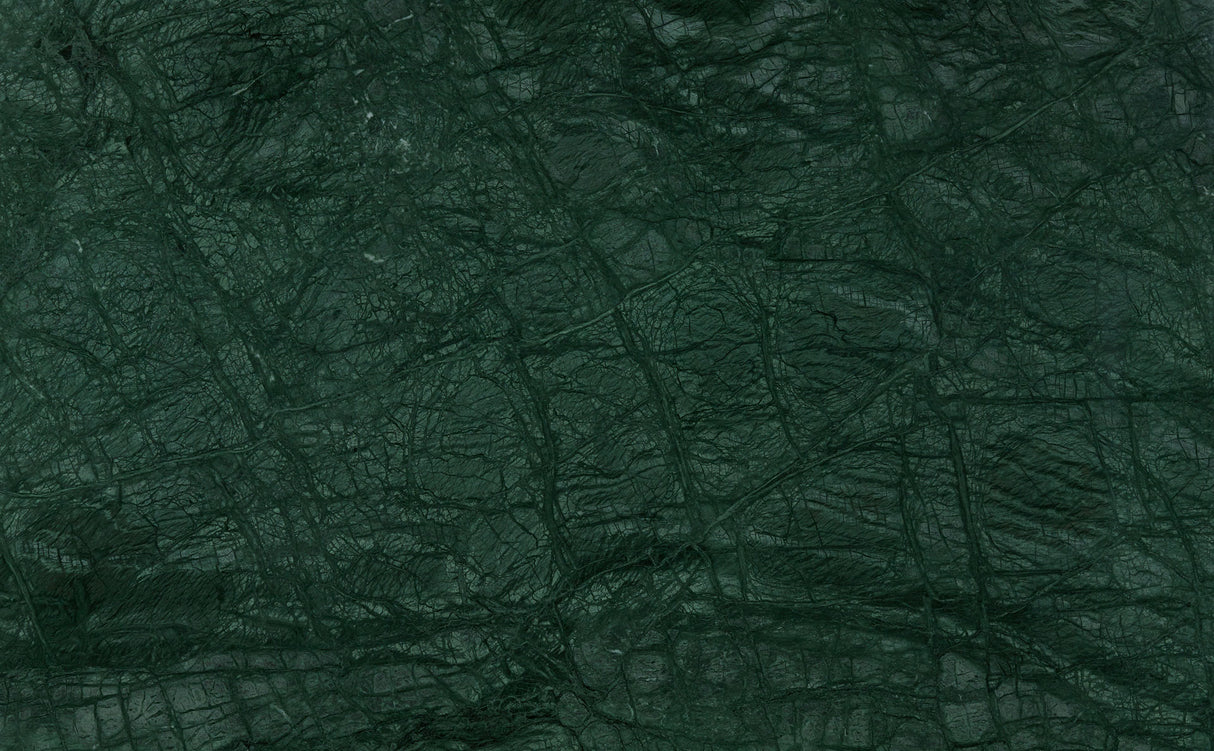 Verde Guatemala Marmor bordplade på mål med mat overflade