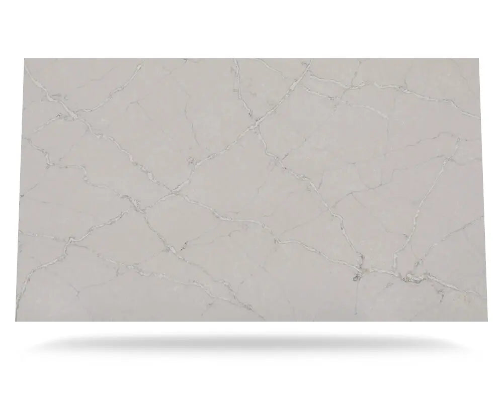 Victorian Silver Poleret Komposit bordplade på mål