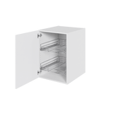 Multi-Living Køkken grydeskab i Hvid Front underskab H: 70,4 cm D: 60,0 cm - Inklusiv 2 udtræksriste - Bredde: 50 cm