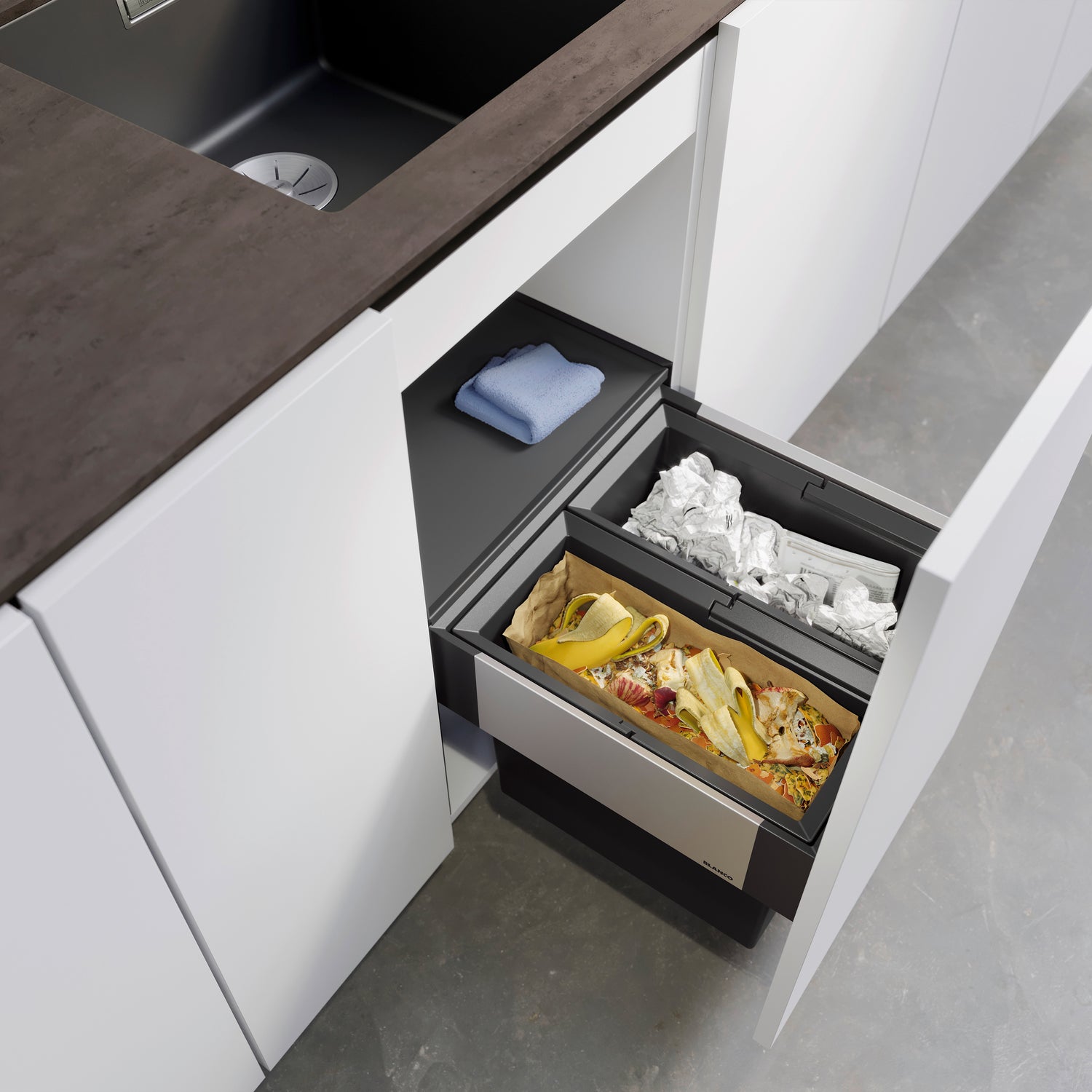 BLANCO SELECT II 45/2 affaldssystem