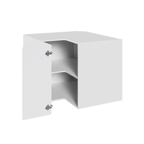 Multi-Living Køkken hjørneskab i Romantik knæklåge H: 70,4 cm D: 60,0 cm - 1 låge 3 hylder - Bredde: 90 cm