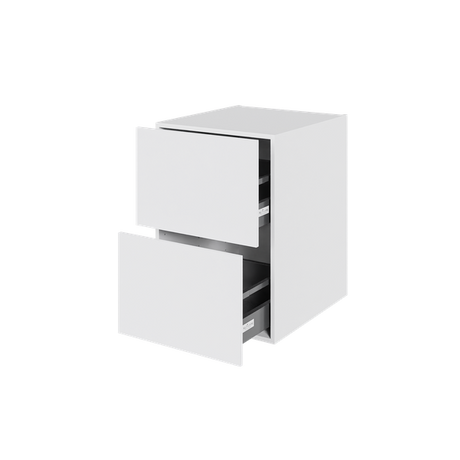 Multi-Living 2 skuffelook - HQ skuffeskab 50 cm med 2 skuffer med fuldudtræk