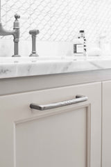 Furnipart Shuffle greb Inox look 160