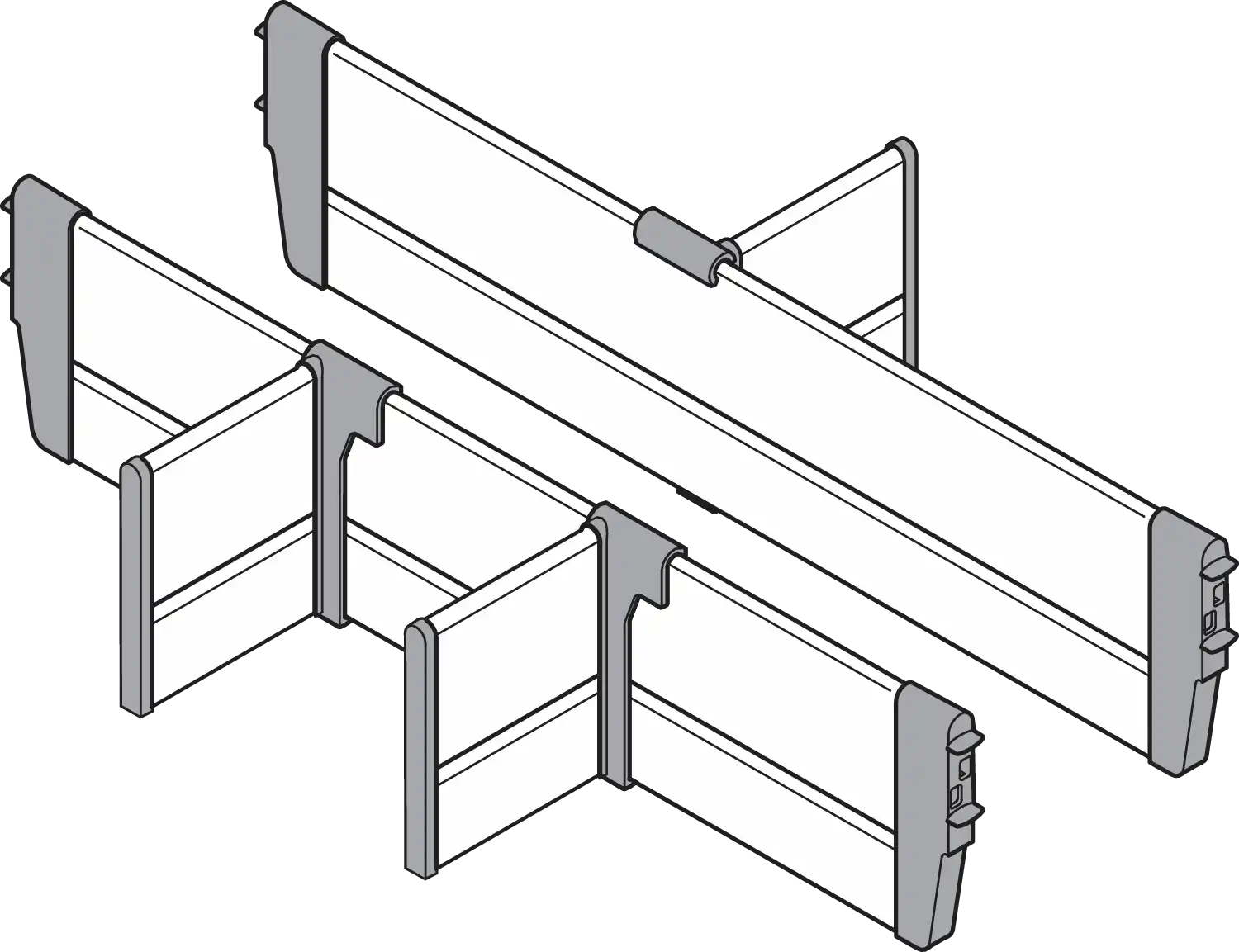 ORGA-LINE Tværdeler-sæt
