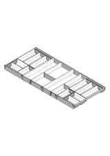 ORGA-LINE Skuffeinddelingssystem - skabsbredde 1200mm